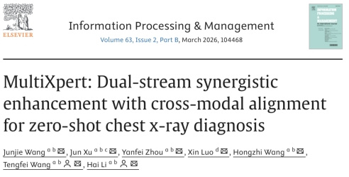中国研究团队开发出新型AI医疗诊断系统